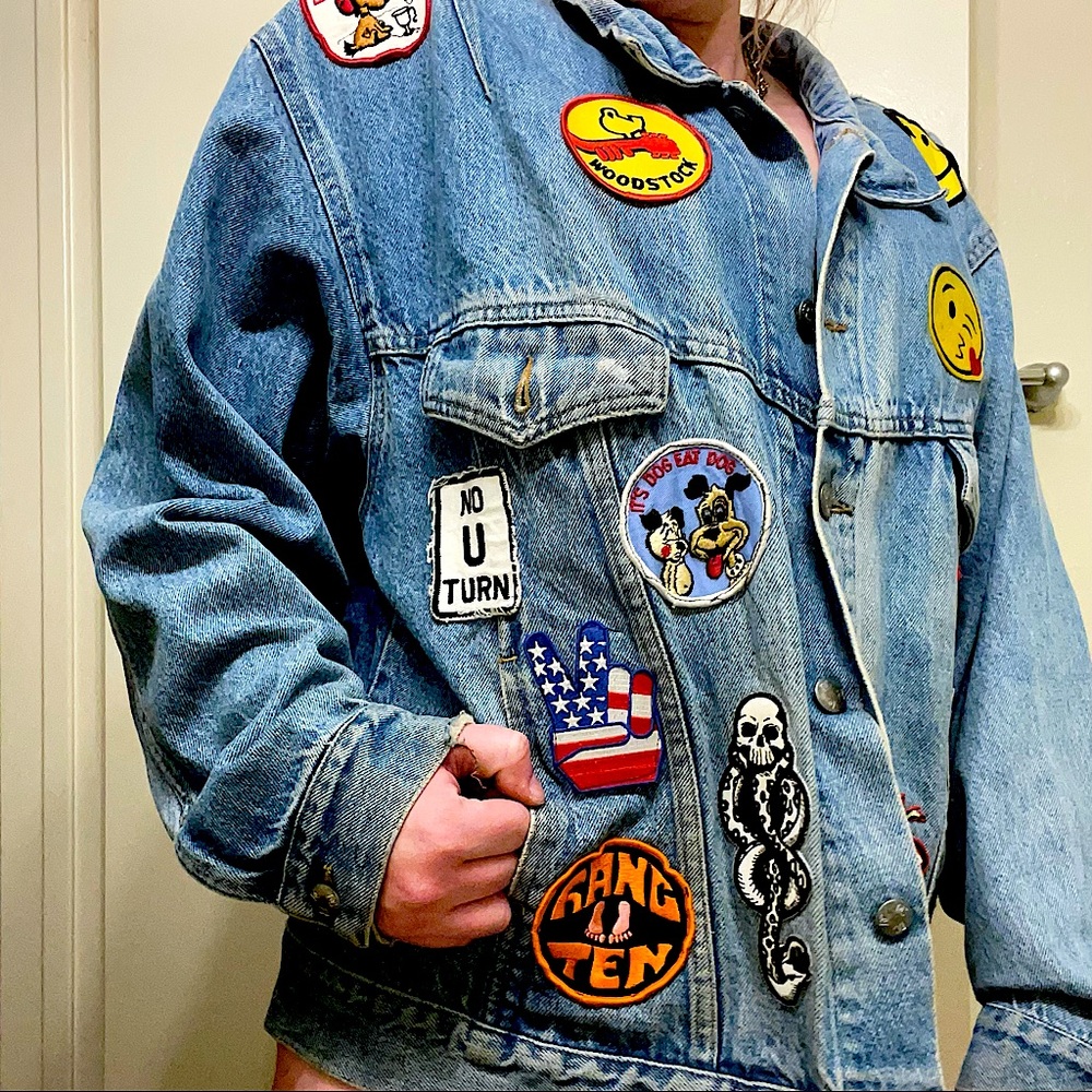 CUSTOM TRAVELING JEAN JACKET HANDMADE